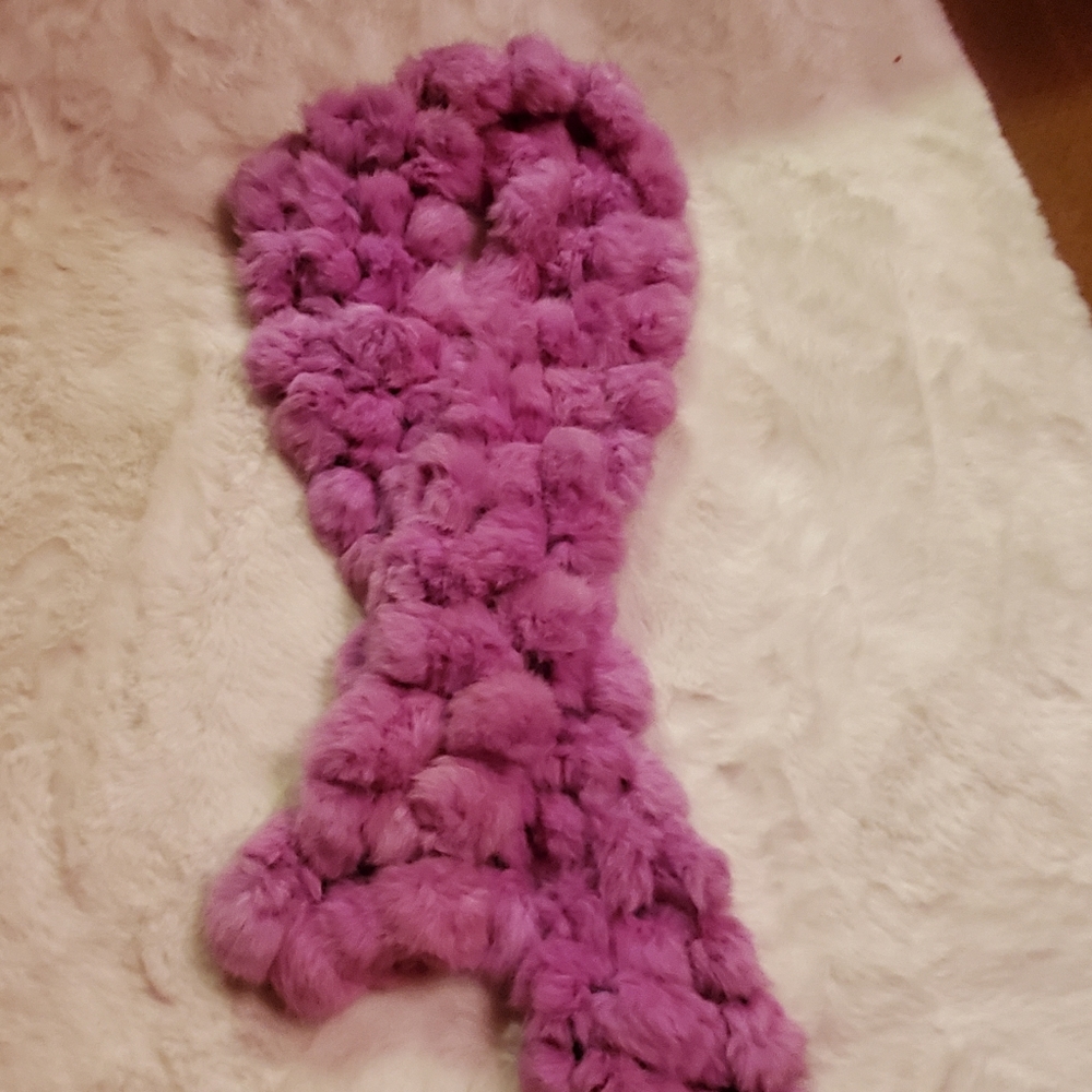 Vintage fur scarf
